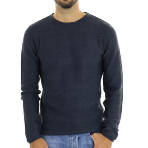 MAGLIA JARAH SOLID BLU